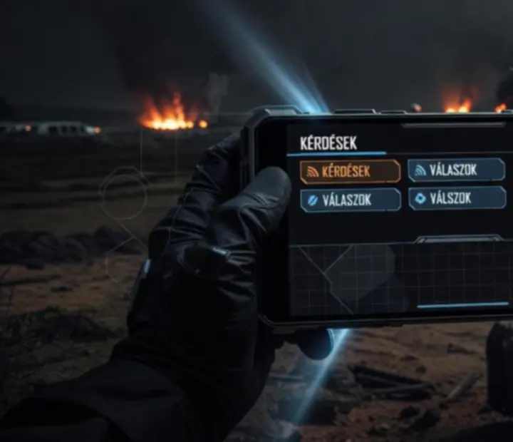 Sötét, taktikai PUBG MOBILE hangulatot idéző háttérkép GYIK oldalhoz