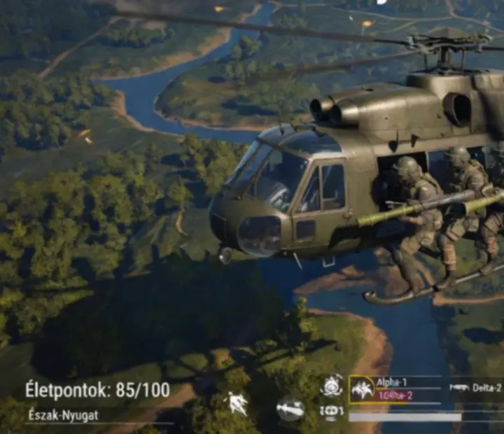 PUBG MOBILE Payload módban helikopterrel harcba induló csapat